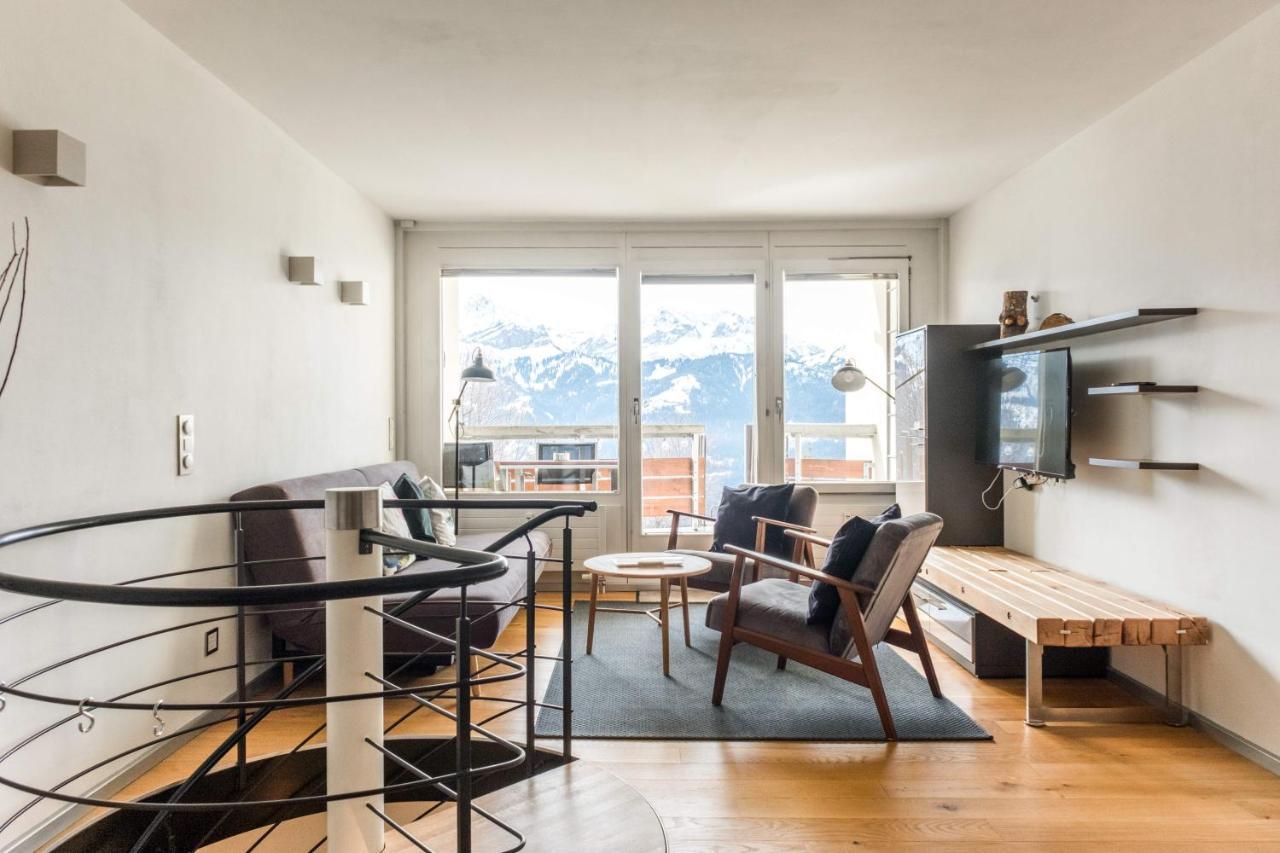 Apartment Alpenrose 2.5 Mit Mitbenutzung Spa & Wellness - Griwa Rent Ag Beatenberg Exteriér fotografie