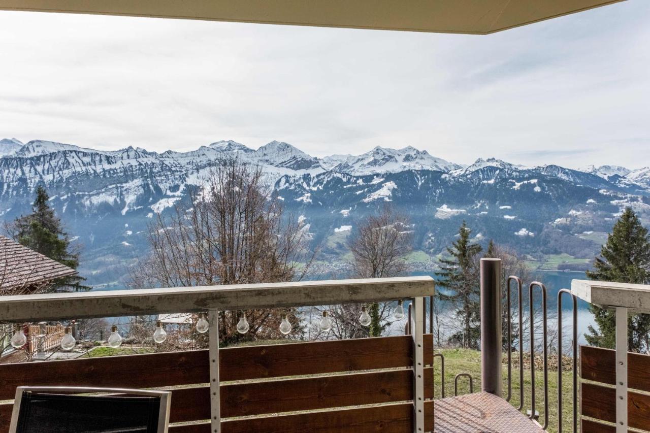 Apartment Alpenrose 2.5 Mit Mitbenutzung Spa & Wellness - Griwa Rent Ag Beatenberg Exteriér fotografie