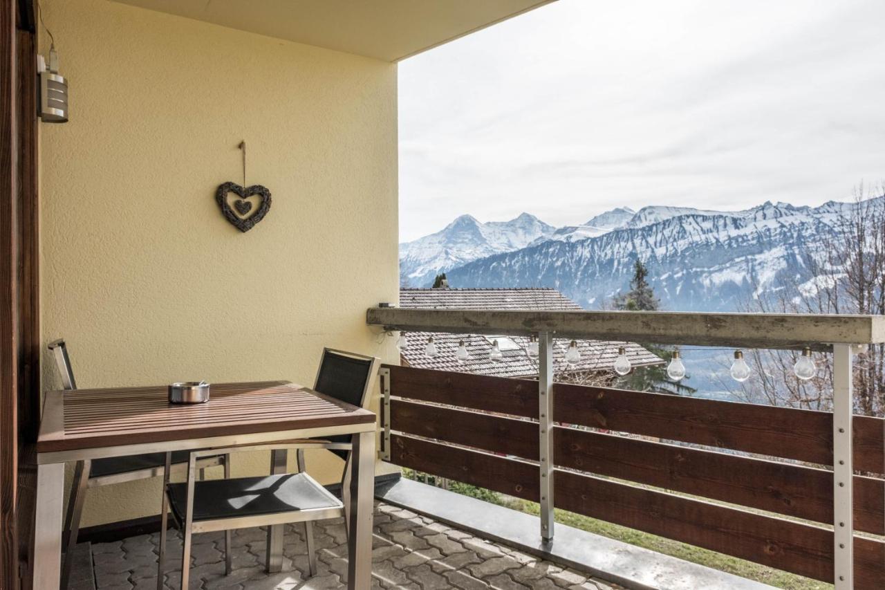 Apartment Alpenrose 2.5 Mit Mitbenutzung Spa & Wellness - Griwa Rent Ag Beatenberg Exteriér fotografie